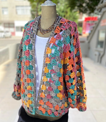 Everyday Use Cardigan Crochet Pattern