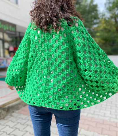 Everyday Use Cardigan Crochet Pattern