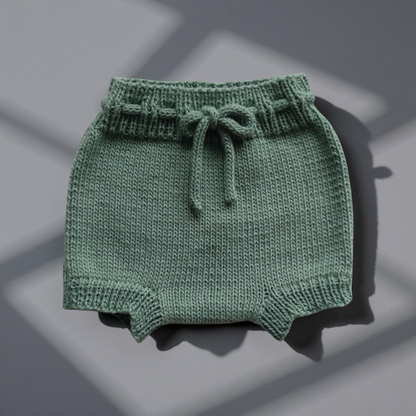 Spring Duo Baby Skorts Knitting Pattern