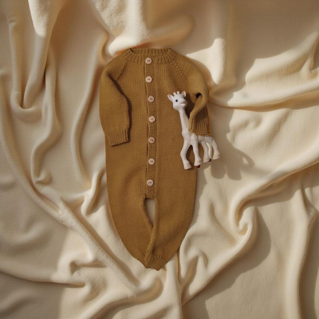 Maple Baby Overalls Knitting Pattern