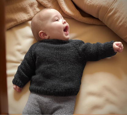 Calendula Kids Sweater Knitting Pattern