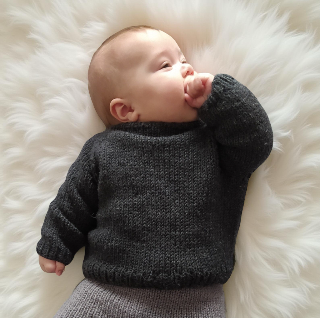 Calendula Kids Sweater Knitting Pattern