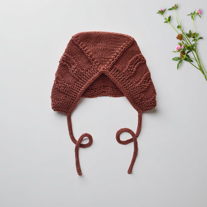 Gartinette Baby Bonnet Knitting Pattern