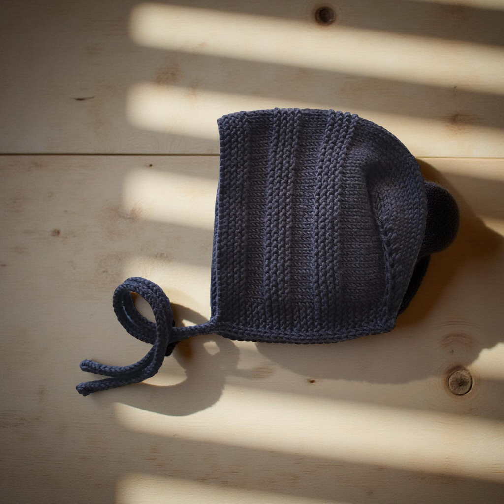 Gartinette Baby Bonnet Knitting Pattern