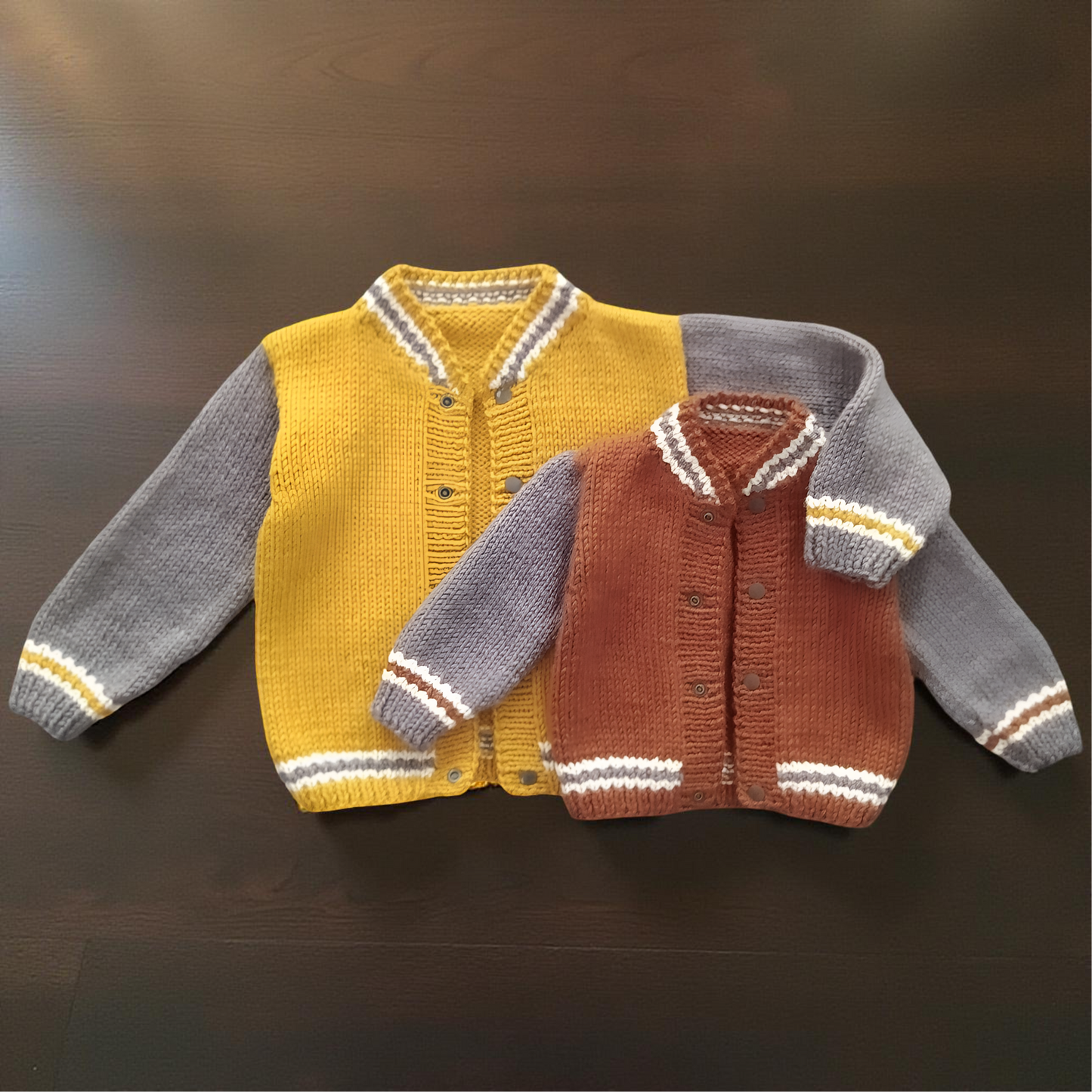 Back-to-School Kids Jacket Knitting Pattern