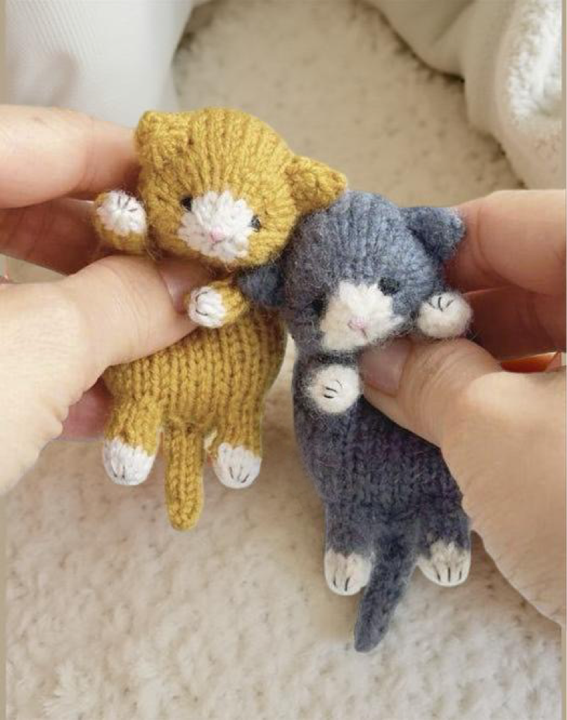 Little Kitty Knitting Pattern