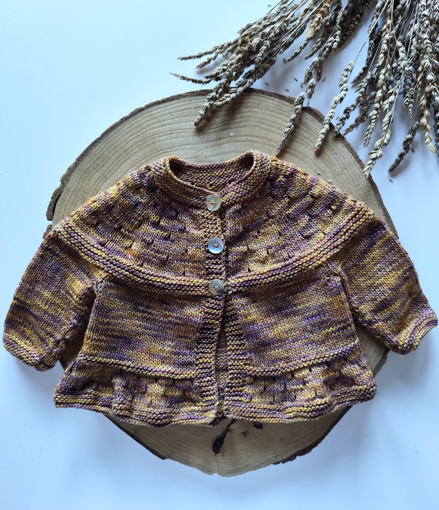 Jacinto Baby Cardigan Knitting Pattern