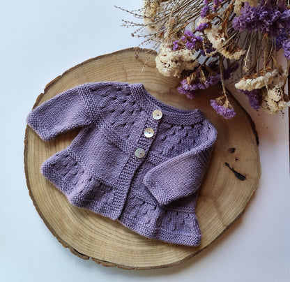 Jacinto Baby Cardigan Knitting Pattern