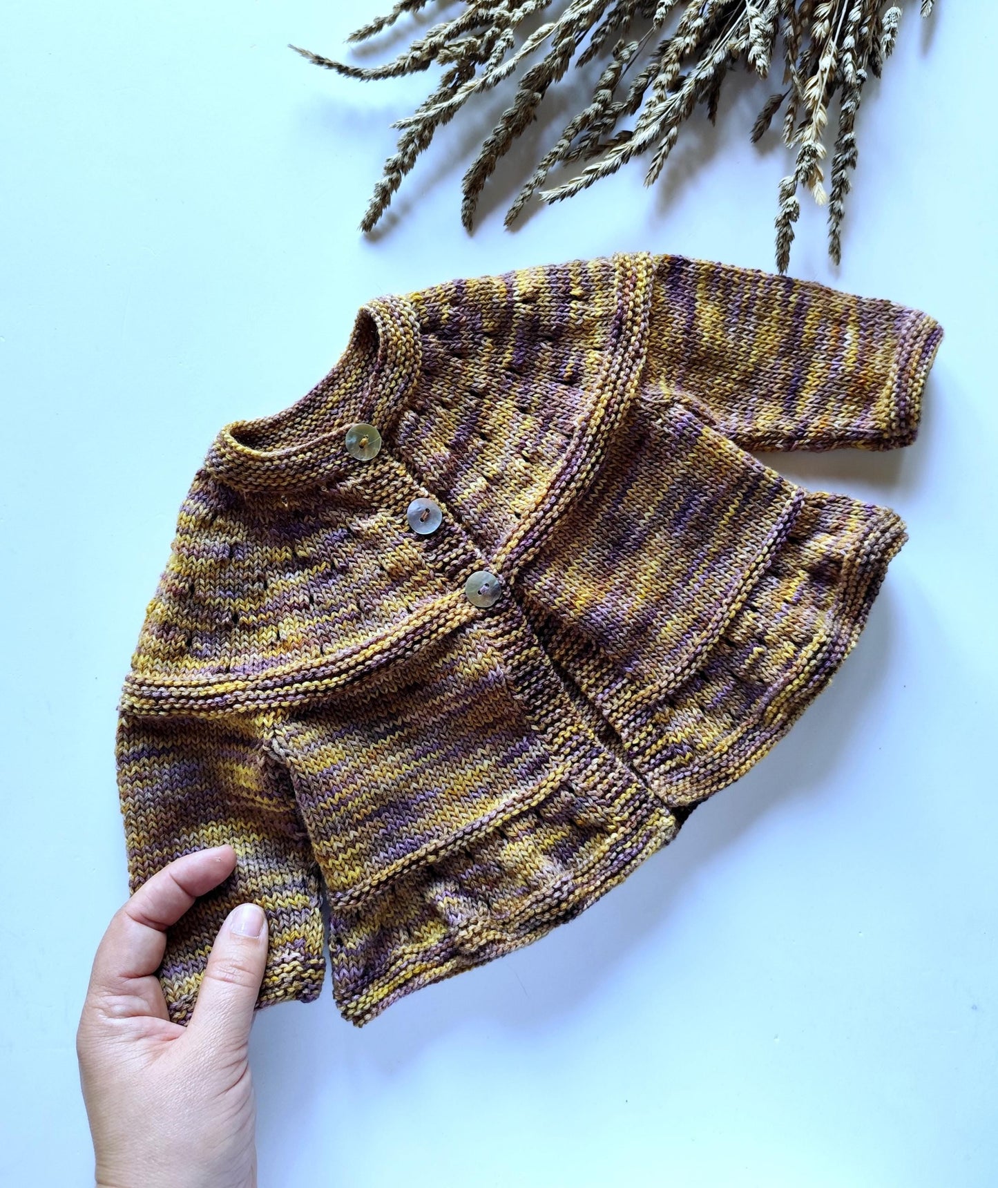 Jacinto Baby Cardigan Knitting Pattern