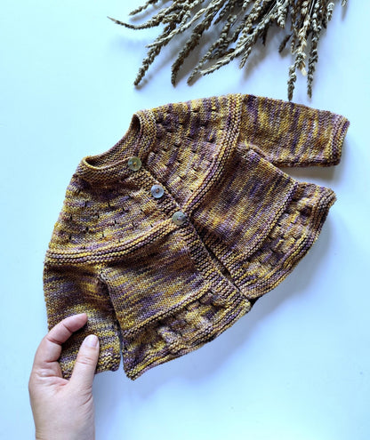 Jacinto Baby Cardigan Knitting Pattern