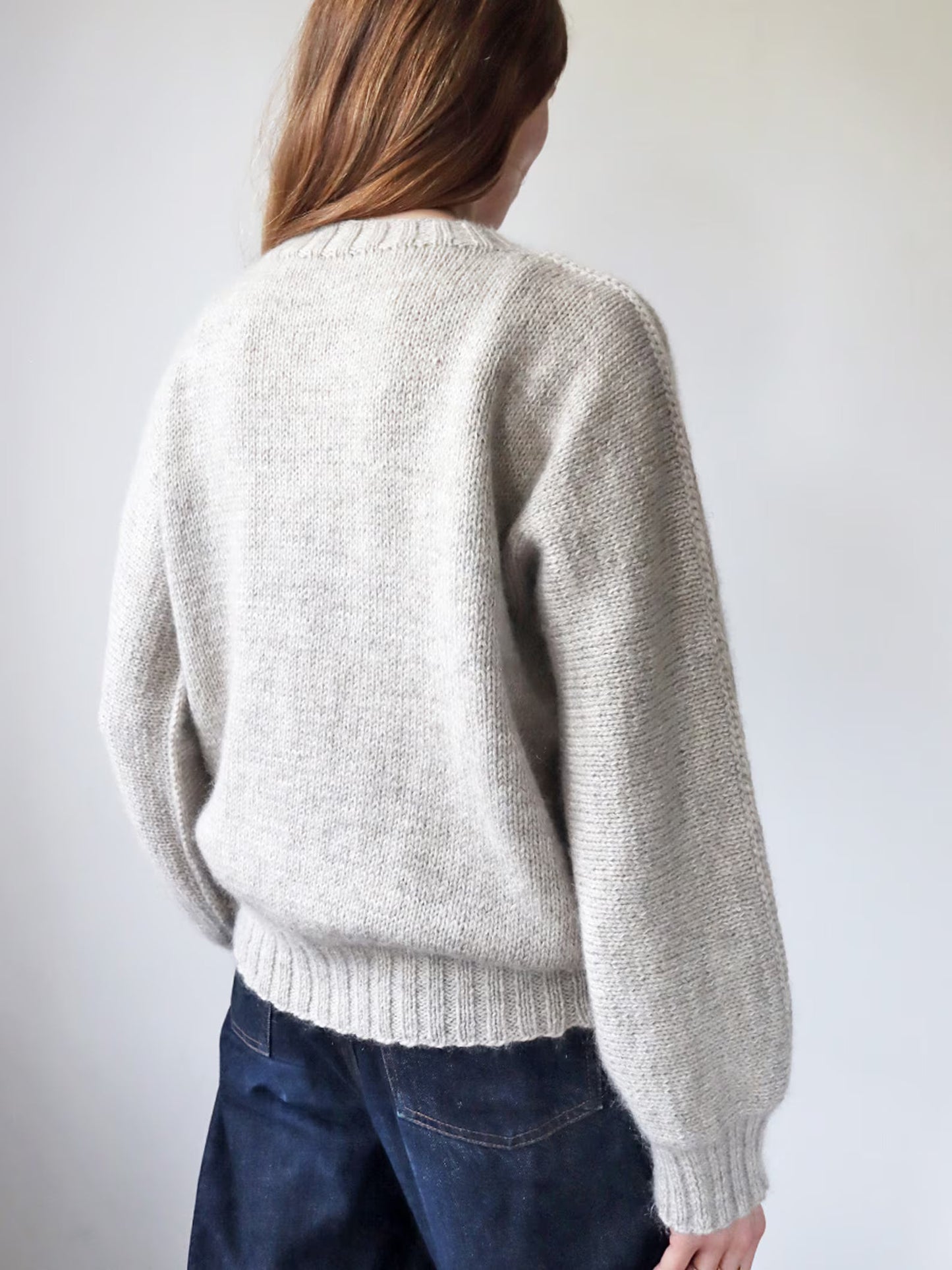 Outline Sweater Knitting Pattern