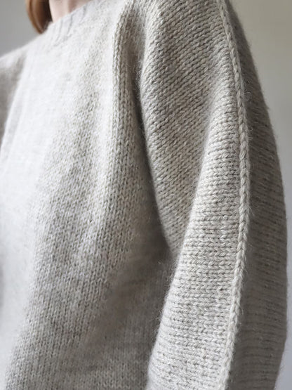 Outline Sweater Knitting Pattern