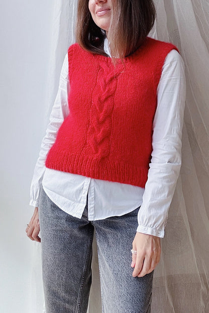 Cropped Chunky Sweater Pattern