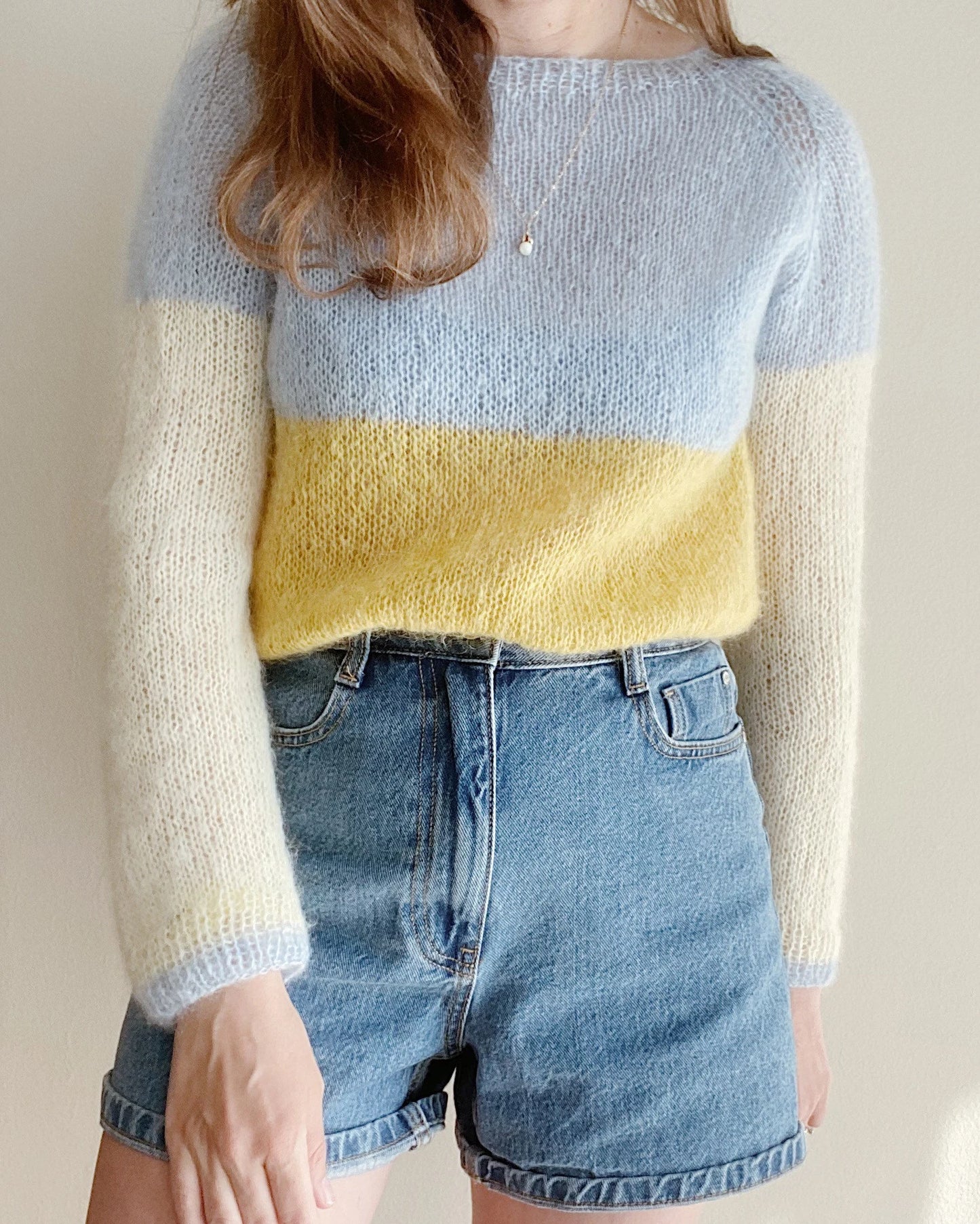 Mohair Sweater Knitting Pattern