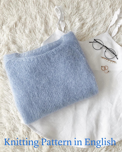 Mohair Sweater Knitting Pattern