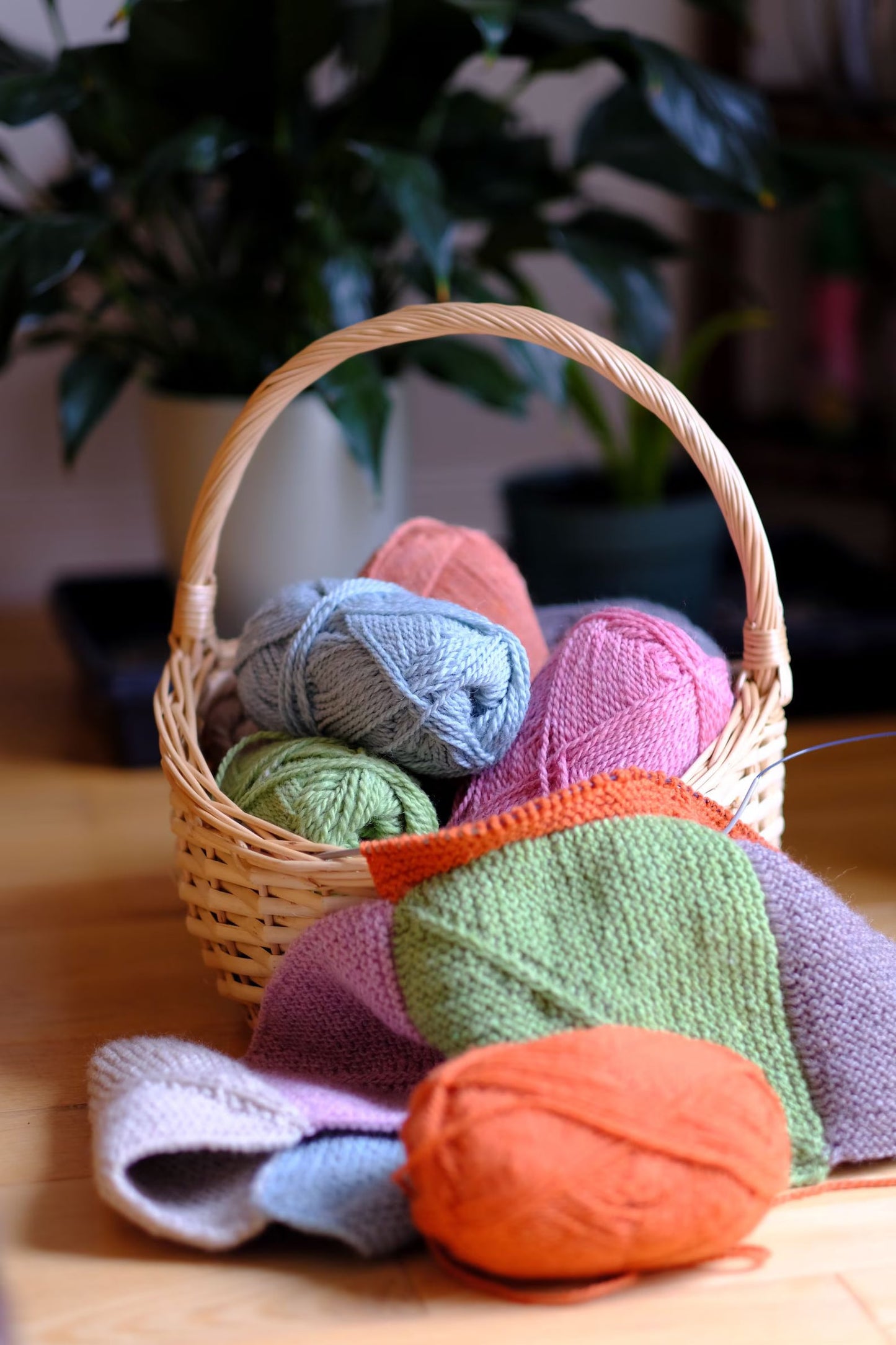 Mitered Square Blanket Knitting Pattern