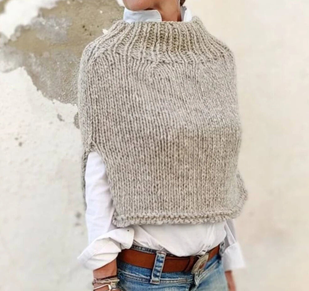 Wool Poncho Knitting Pattern
