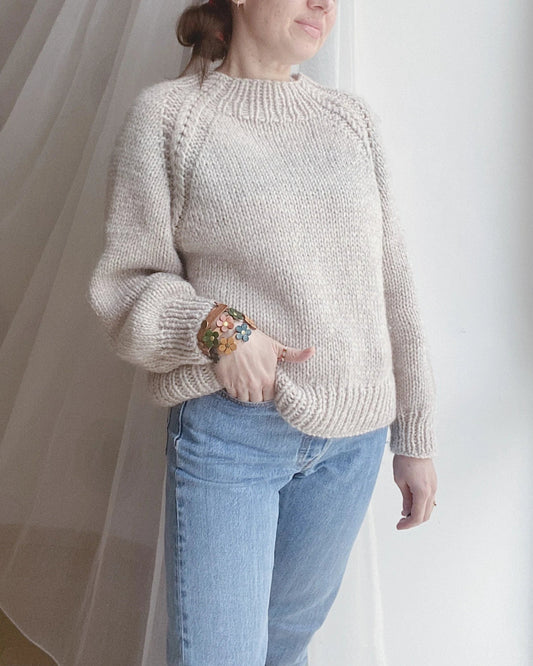 Spicula Sweater Knitting Pattern