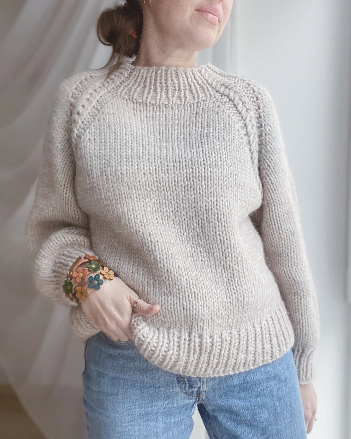 Spicula Sweater Knitting Pattern