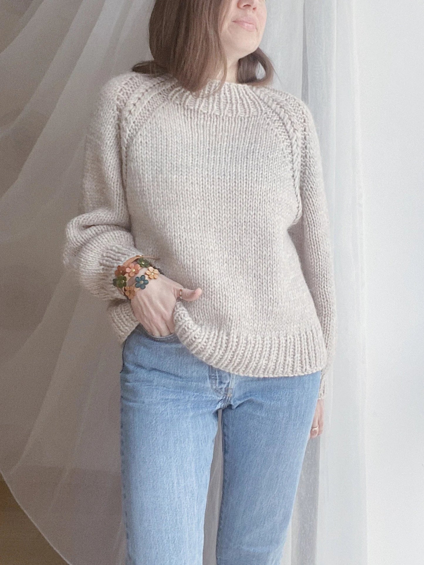 Spicula Sweater Knitting Pattern