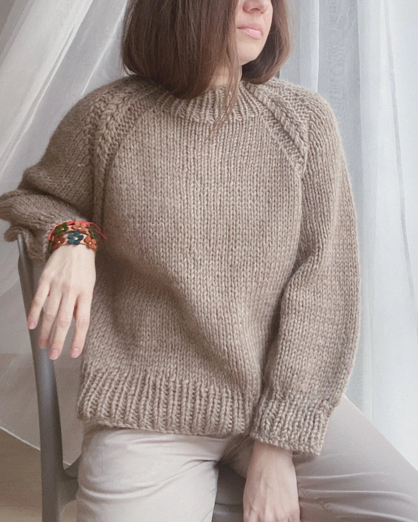 Spicula Sweater Knitting Pattern