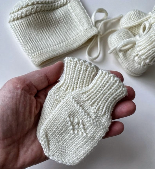 Baby Mittens Knitting Pattern