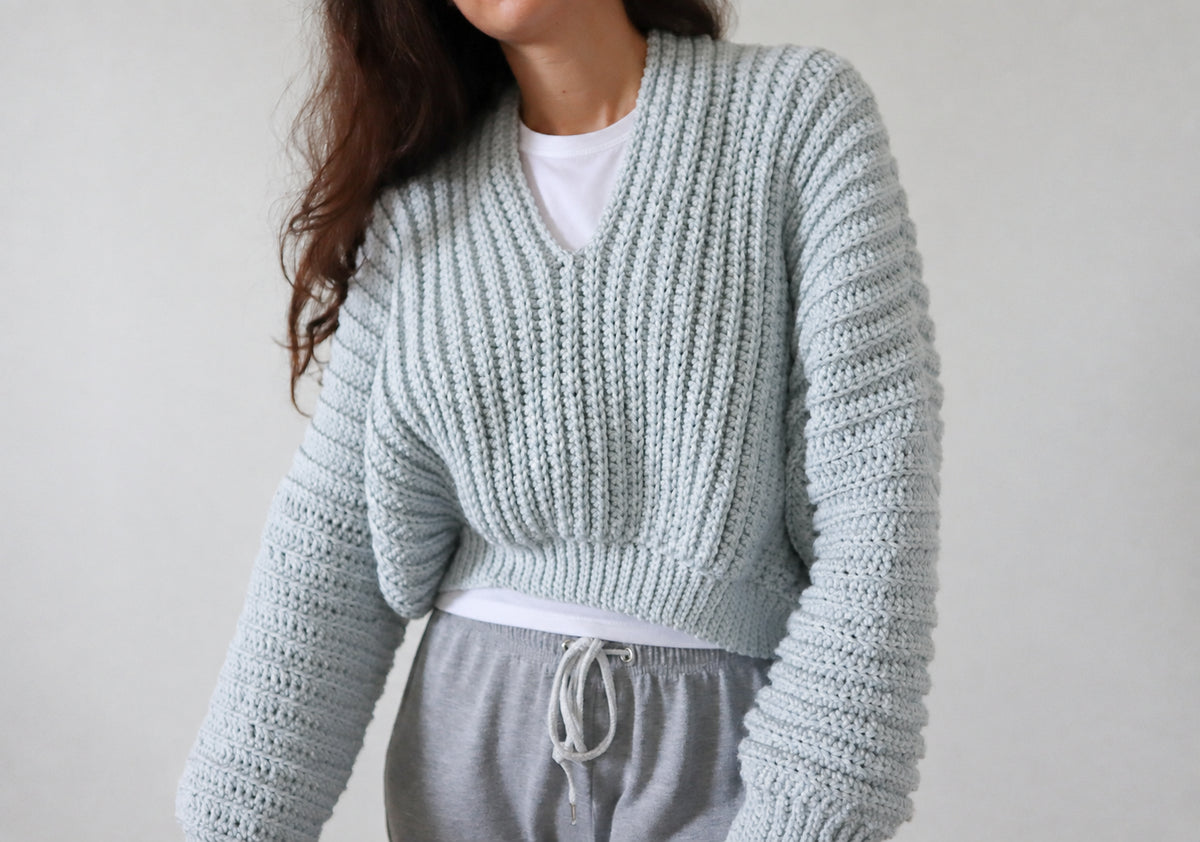 Super Slouchy Sweater Crochet Pattern