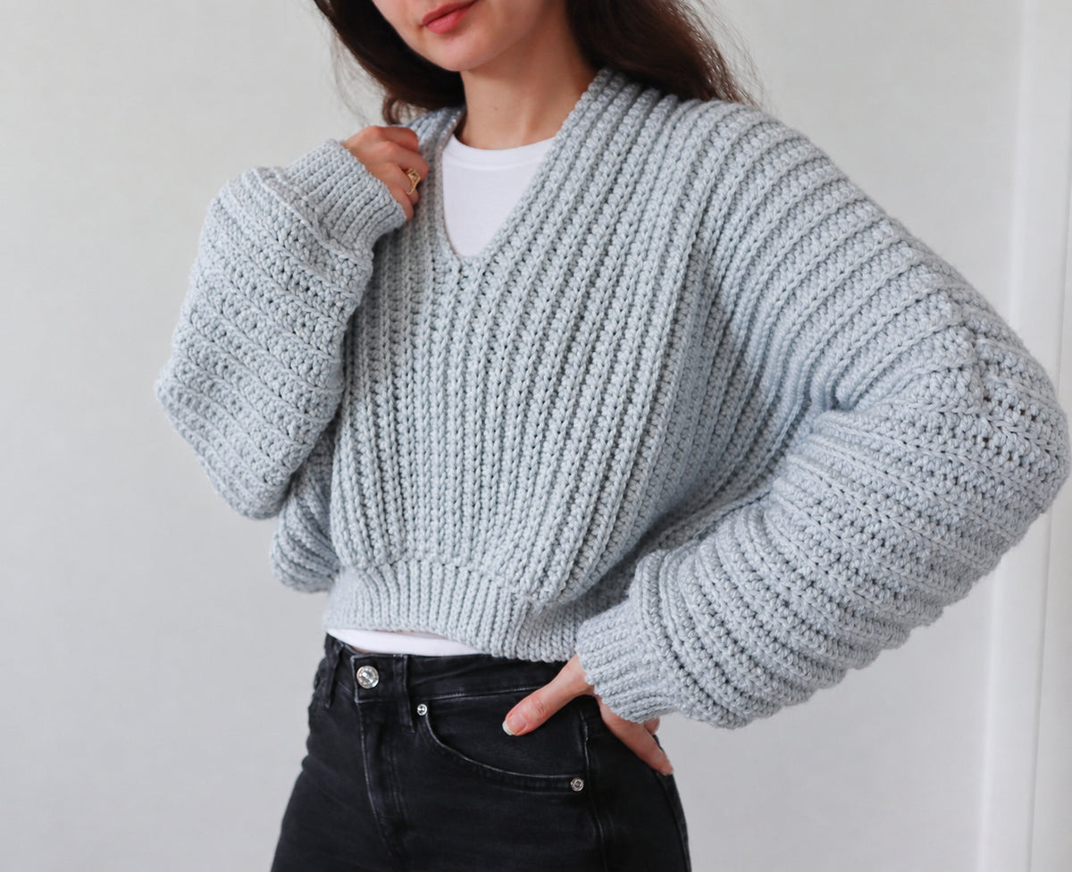 Super Slouchy Sweater Crochet Pattern