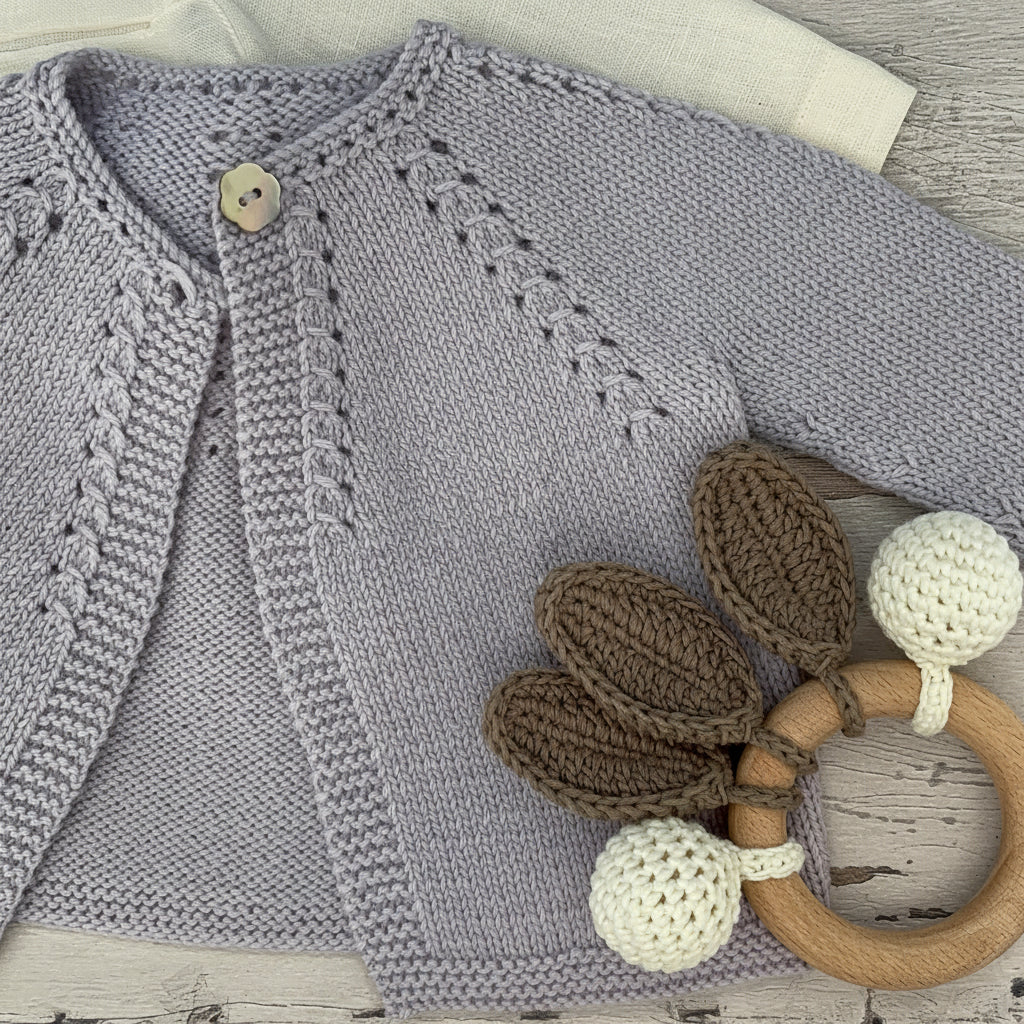 Baby Cardigan Sweater Knitting Pattern
