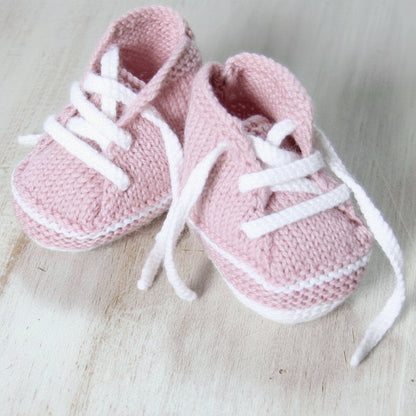 Baby Sneakers Knitting Pattern