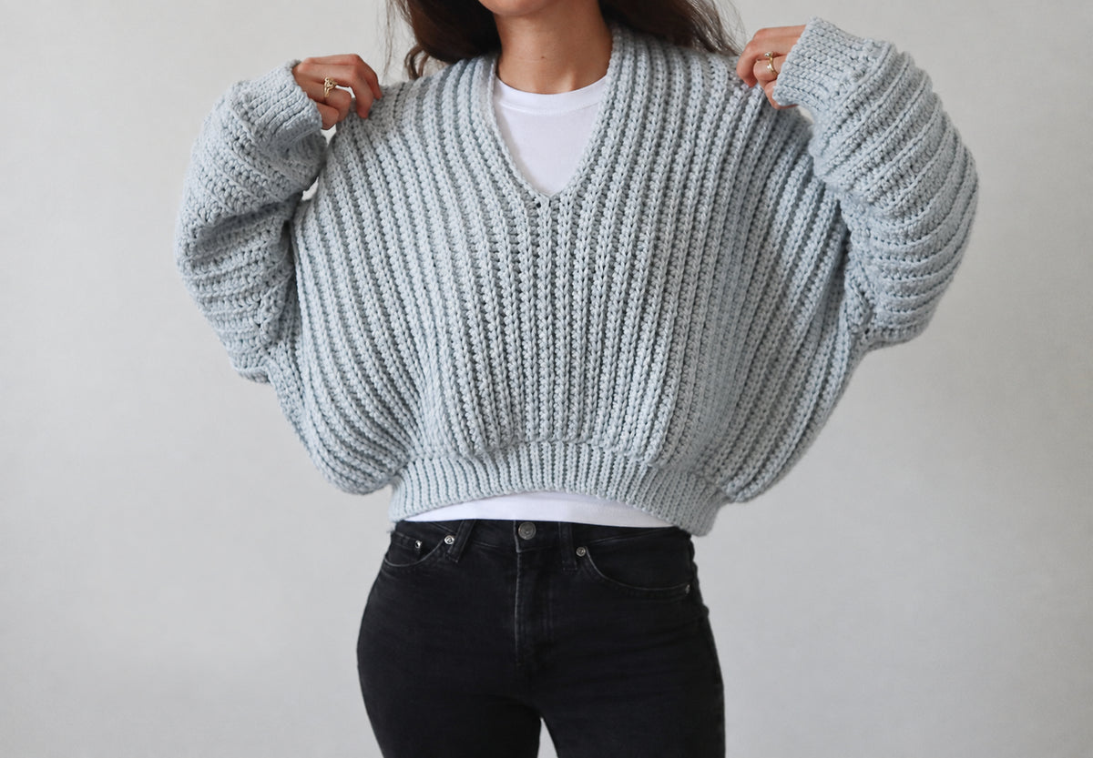 Super Slouchy Sweater Crochet Pattern
