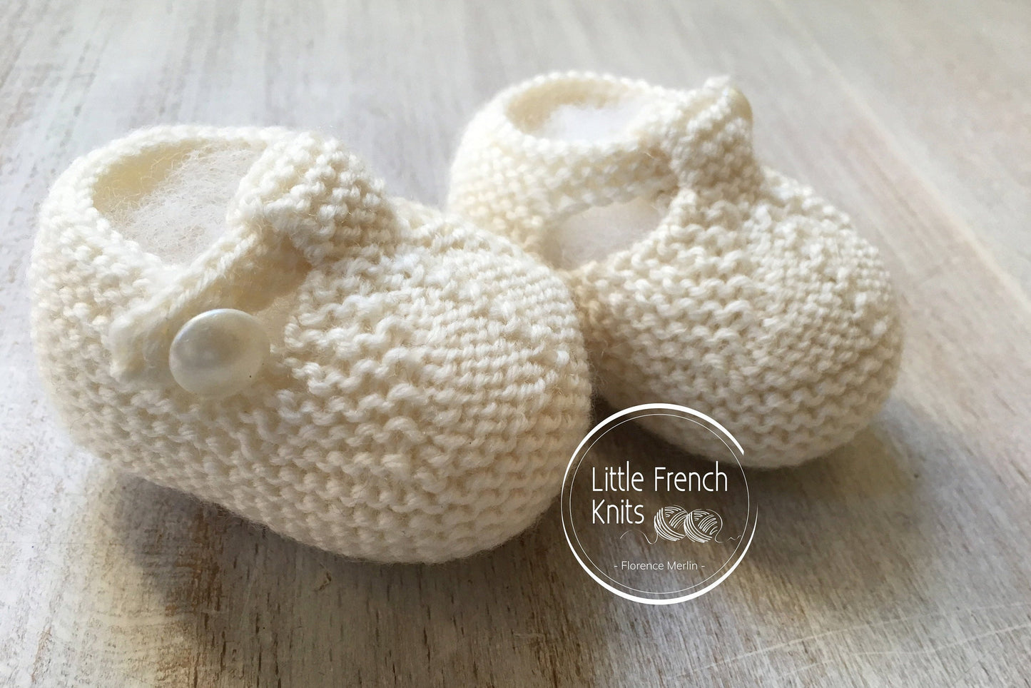 Baby Booties Knitting Pattern