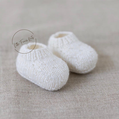 Baby Booties Knitting Pattern