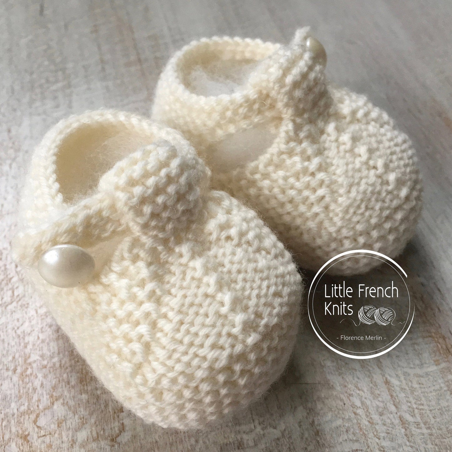 Baby Booties Knitting Pattern