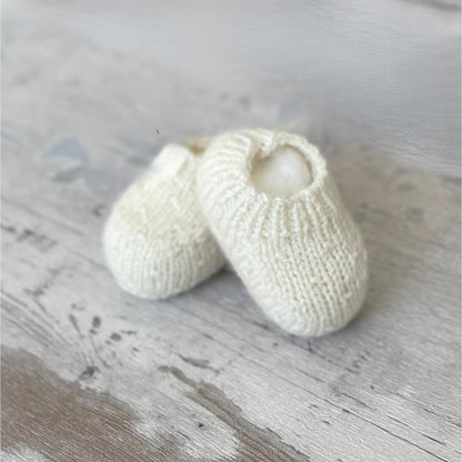 Baby Booties Knitting Pattern