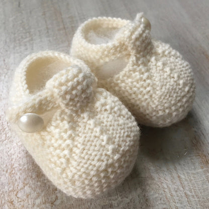 Baby Booties Knitting Pattern