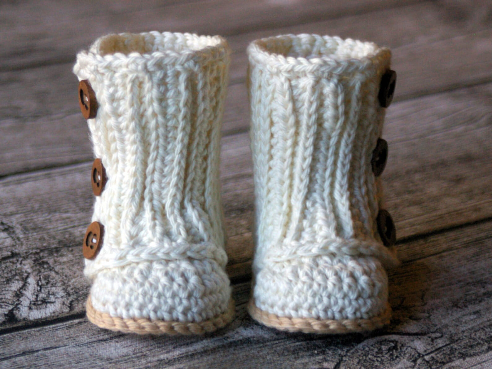 Baby Wrap Boot Crochet Pattern