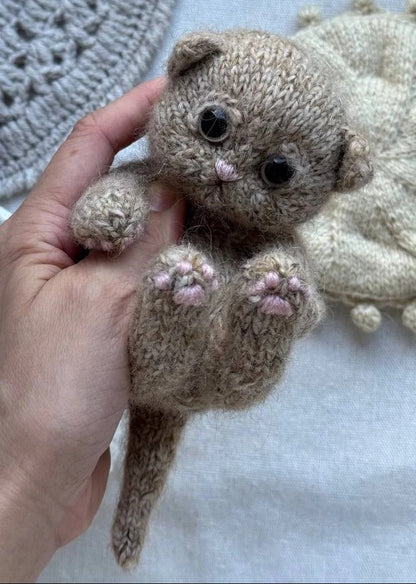 Chubby Kitten Knitting Pattern