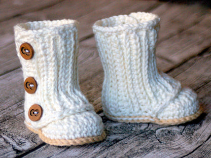 Baby Wrap Boot Crochet Pattern