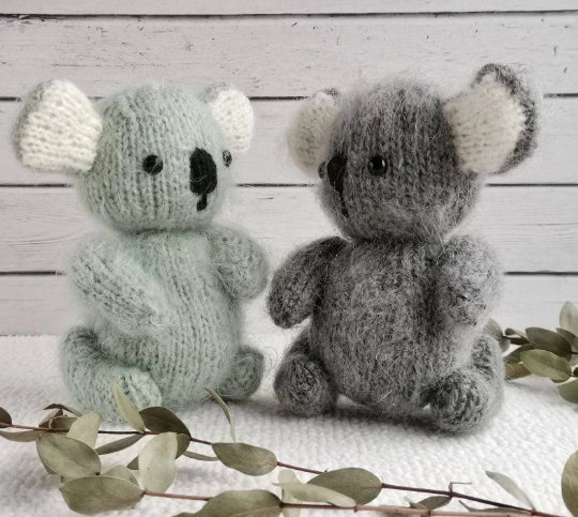 Baby koala knitting pattern