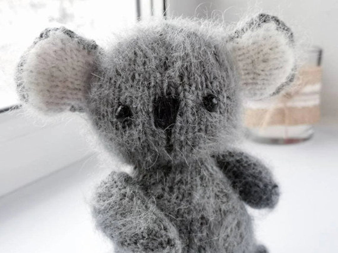 Baby koala knitting pattern