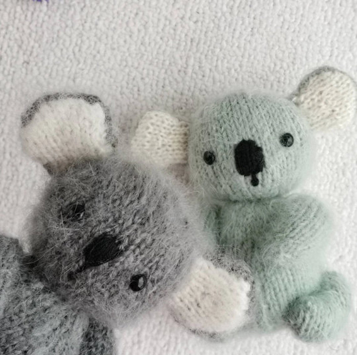 Baby koala knitting pattern