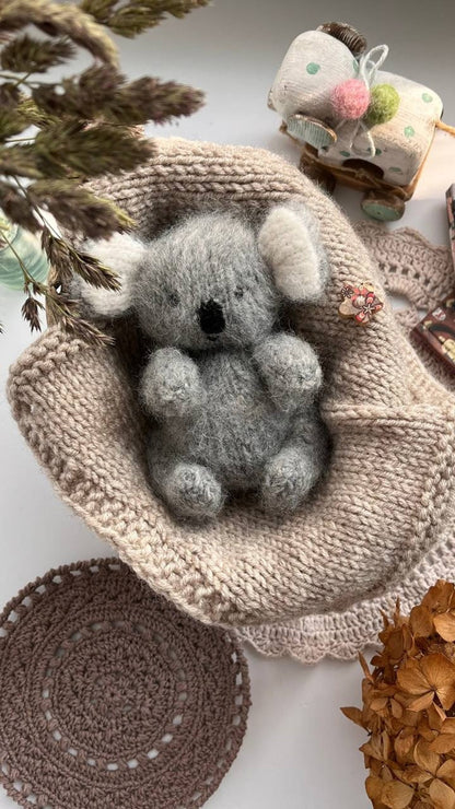 Baby koala knitting pattern