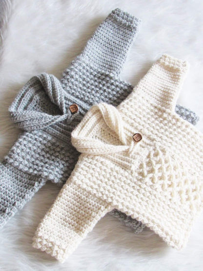 Crochet Sweater Pattern for Baby and Toddler