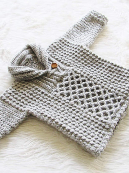 Crochet Sweater Pattern for Baby and Toddler