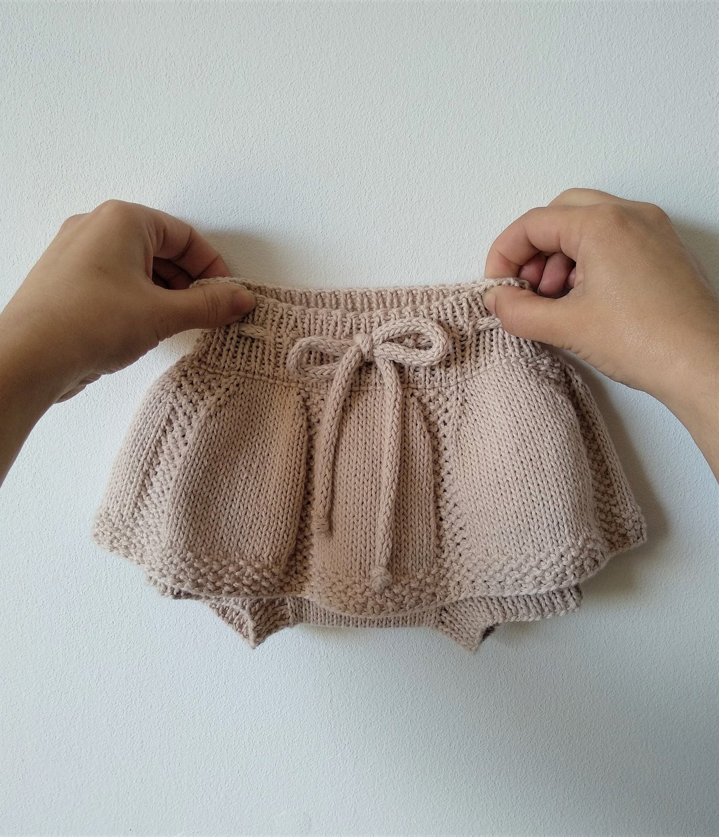 Spring Duo Baby Skorts Knitting Pattern