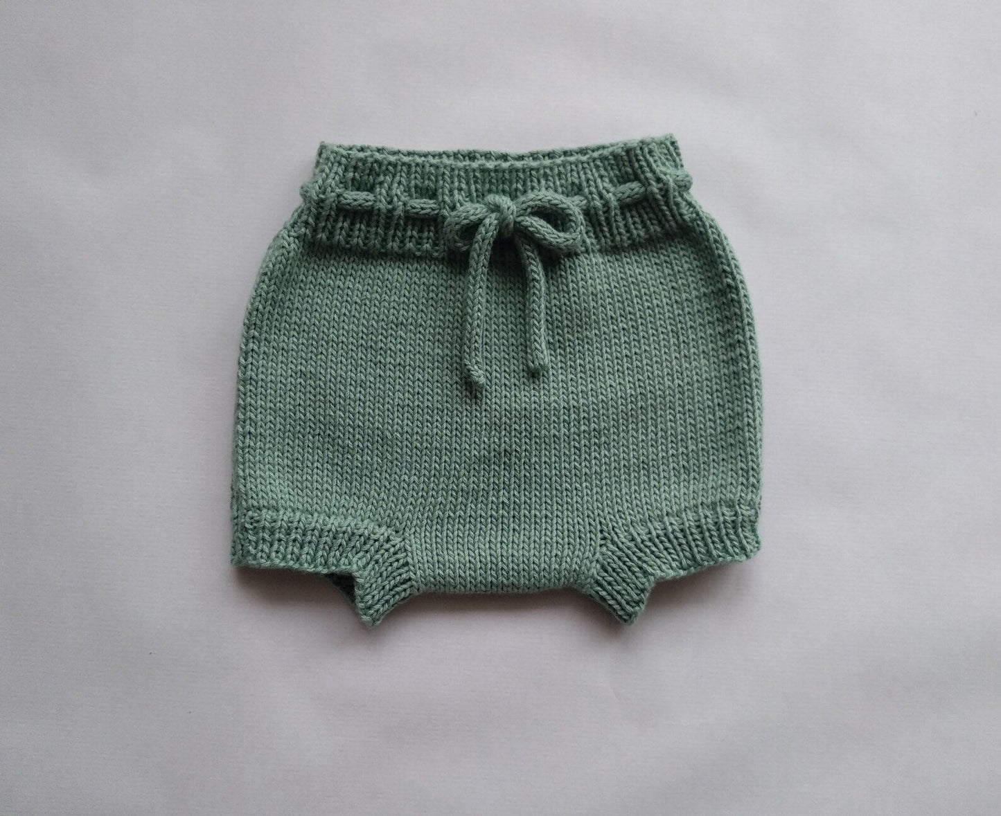 Spring Duo Baby Skorts Knitting Pattern