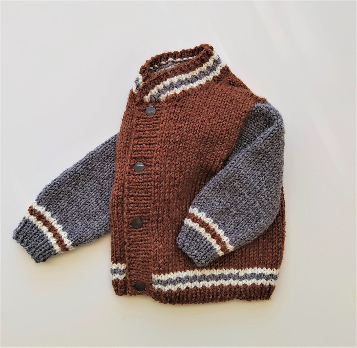 Back-to-School Kids Jacket Knitting Pattern