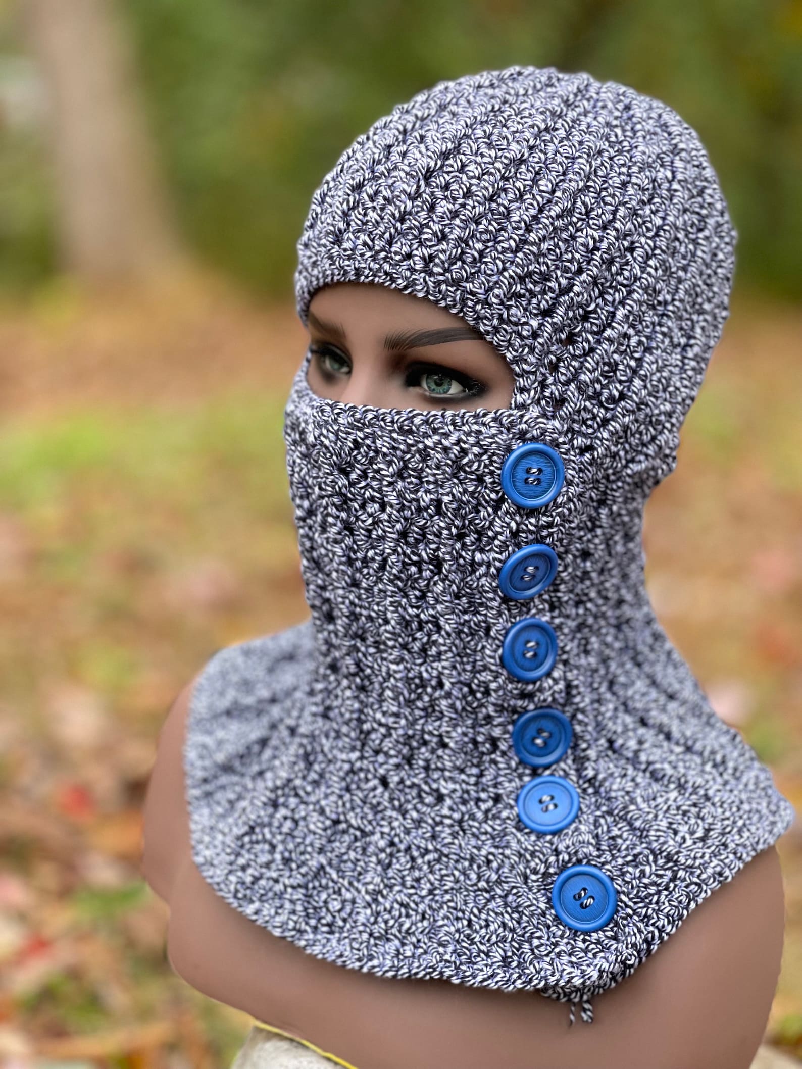 Ski Mask Balaclava Crochet Pattern