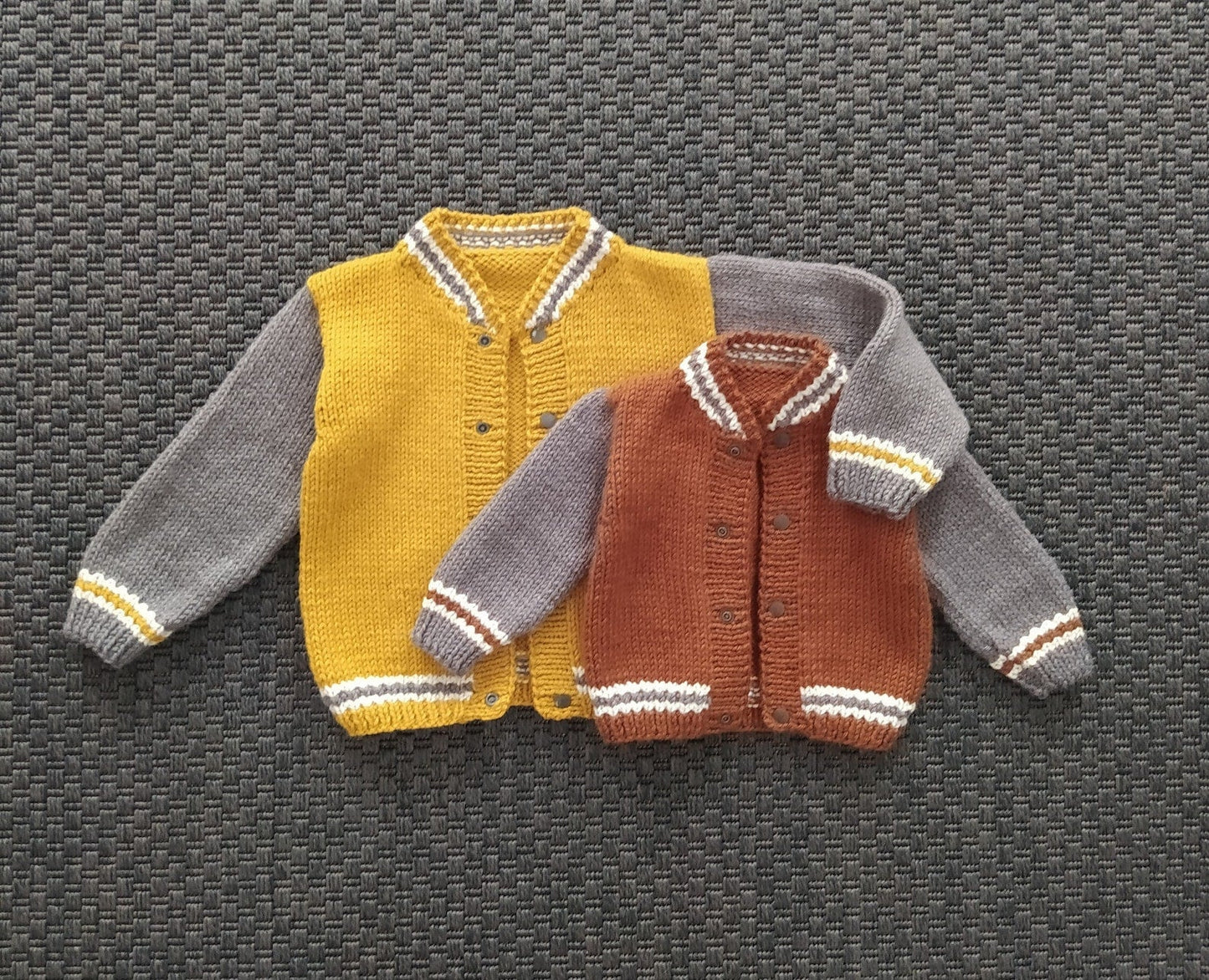 Back-to-School Kids Jacket Knitting Pattern